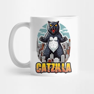 Catzilla S01 D01 Mug